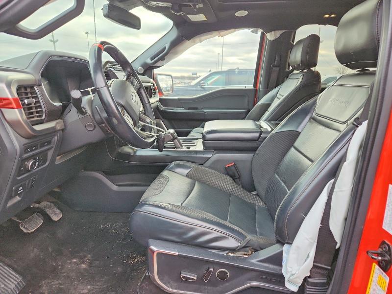2022 Ford F-150 lightning VIN 1FTFW1RG7NFA86927 COPART salvage auction — Side, OH - CERT OF TITLE-SALVAGE, sold $38,000 on 2026-02-18 (photo 7)