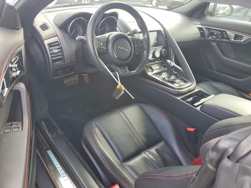 2015 Jaguar F-type VIN SAJWA6DA0FMK18651 COPART salvage auction — FRONT END, Ca - Salvage Certificate, sold $14,500 on 2026-07-02 (photo 8)