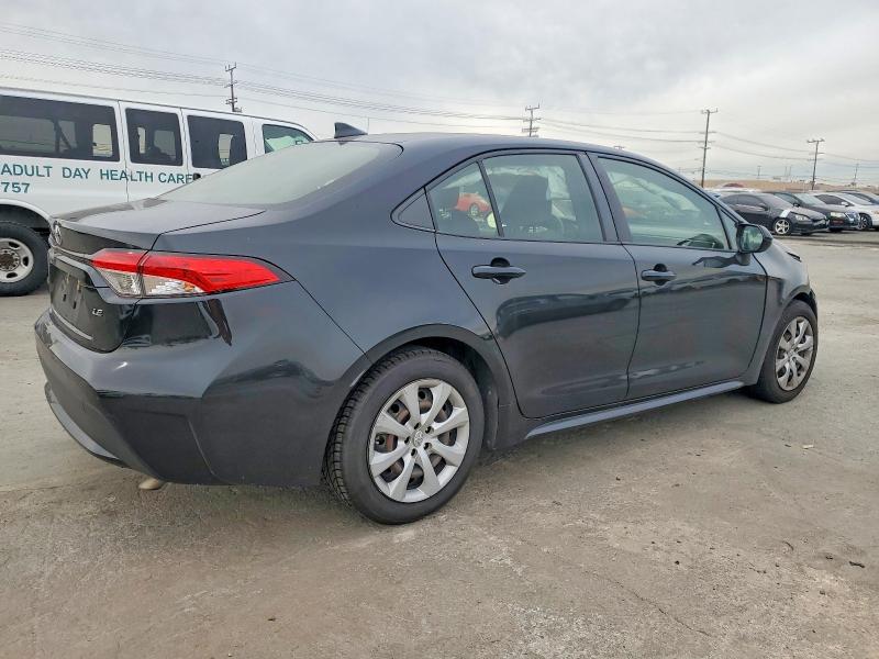 2021 Toyota Corolla VIN JTDEPMAEXMJ189923 COPART salvage auction — FRONT END, CA - SALVAGE CERTIFICATE, sold $2,900 on 2026-07-08 (photo 3)