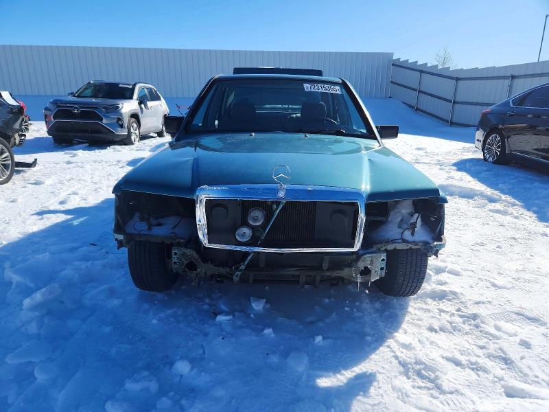1985 Mercedes-benz 190 (w201) VIN WDB2010241A188921 COPART salvage auction — FRONT END, Md - Cert Of Salvage > 75% Damage, sold $950 on 2026-07-03 (photo 5)