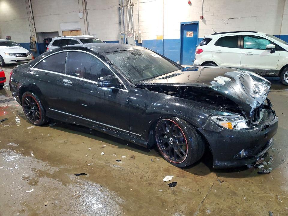 2010 Mercedes-benz Cl-klasse VIN WDDEJ8GBXAA025305 COPART salvage auction — FRONT END, Mi - Certificate Of Title, sold $1,100 on 2026-08-07 (photo 4)