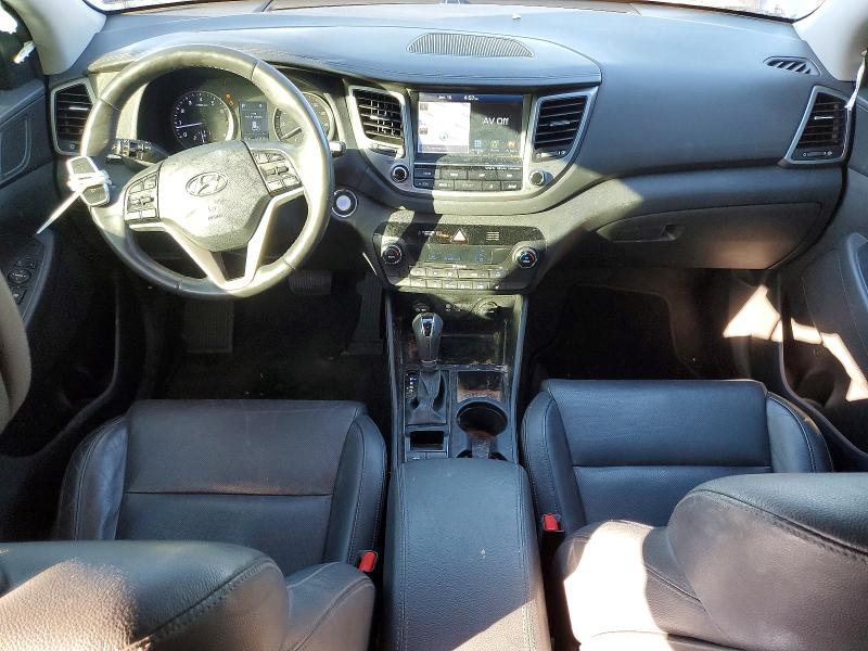 2018 Hyundai Tucson VIN KM8J33A21JU637188 COPART salvage auction — FRONT END, Fl - Cert Of Title Slvg Rebuildable, sold $15 on 2026-07-06 (photo 8)