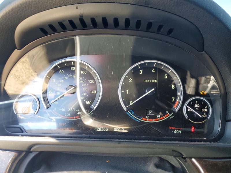 2014 BMW 5er VIN WBA5A5C56ED511975 COPART salvage auction — FRONT END, Nc - Salvage Certificate Of Title, sold $775 on 2026-07-28 (photo 9)