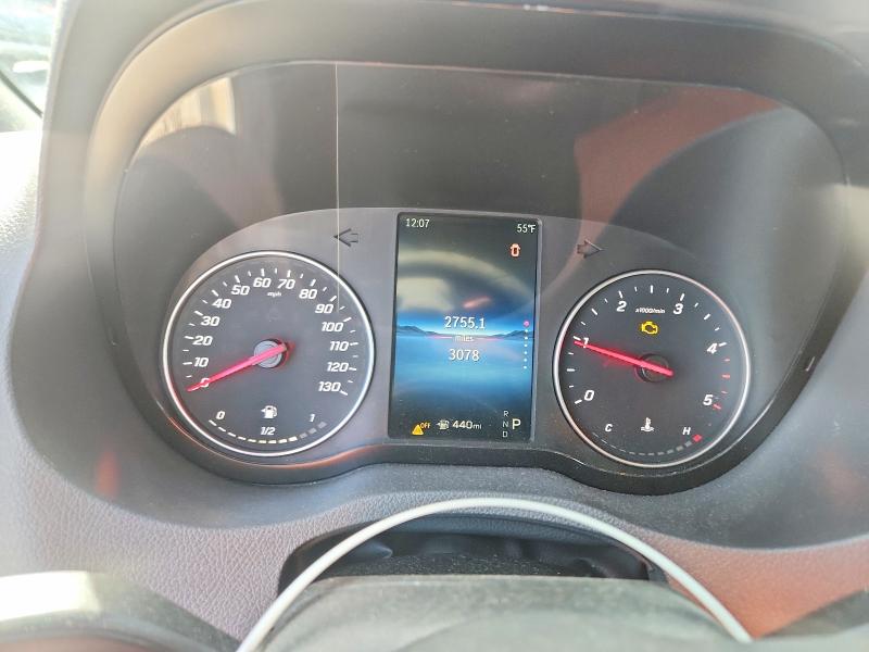 2025 Mercedes-benz Sprinter VIN W1Y4KCHYXST228897 COPART salvage auction — FRONT END, Ga - Bill Of Sale - Parts Only, sold $18,100 on 2026-07-08 (photo 9)