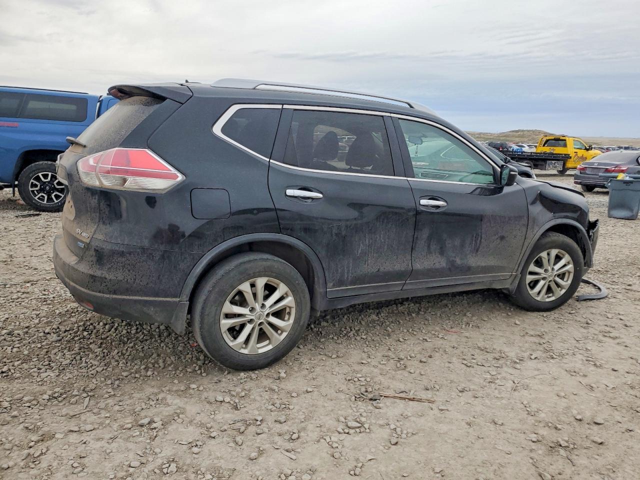 2014 Nissan Rogue Sport VIN 5N1AT2MK8EC756390 COPART salvage auction — Front End, UT - SALVAGE CERTIFICATE, sold $825 on 2026-06-26 (photo 3)