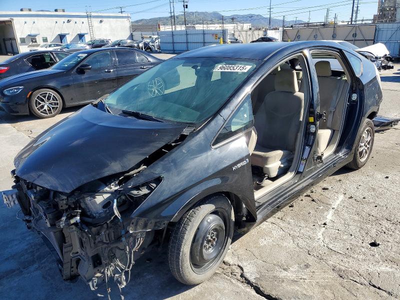 2011 Toyota Prius VIN JTDKN3DU0B0260152 COPART salvage auction — SIDE, Ca - Salvage Certificate, sold $950 on 2026-07-13 (photo 1)