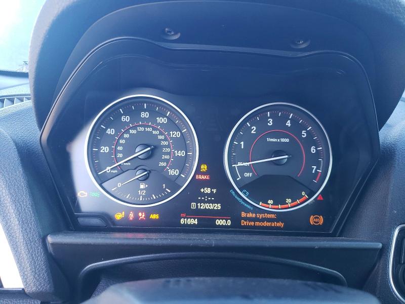 2015 BMW M235i VIN WBA1M1C56FV393629 COPART salvage auction — MECHANICAL, Ca - Salvage Certificate, sold $1,600 on 2026-07-22 (photo 9)