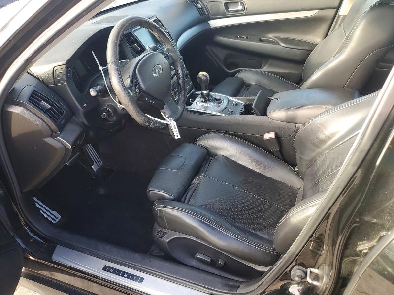 2013 Infiniti G VIN JN1CV6AP4DM716382 COPART salvage auction — FRONT END, Salvage Title, sold $3,400 on 2026-07-15 (photo 7)