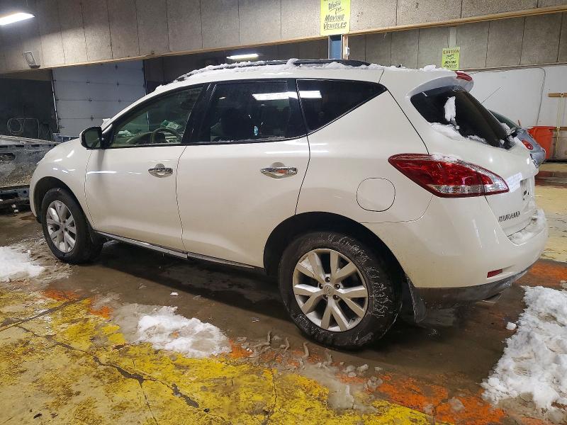 2013 Nissan Murano VIN JN8AZ1MWXDW313742 COPART salvage auction — REAR END, In - Cert Of Title-Salvage Title, sold $1,350 on 2026-07-28 (photo 2)