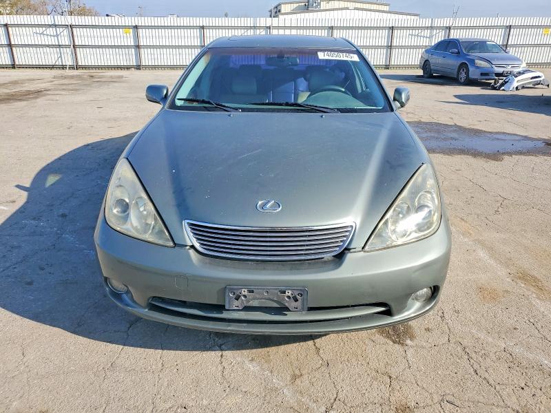 2005 Lexus Es 330 VIN JTHBA30G655105087 COPART salvage auction — REAR END, CA - SALVAGE CERTIFICATE, sold $850 on 2026-07-31 (photo 5)