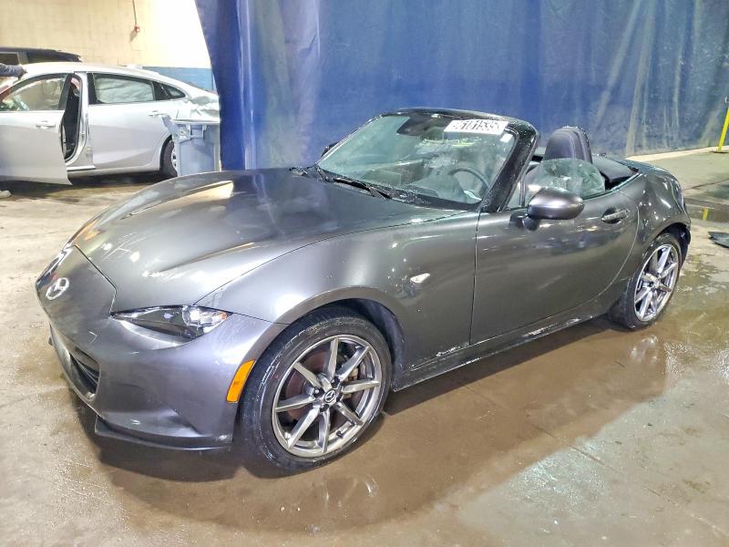 2023 Mazda Mx-5 miata VIN JM1NDAD76P0561224 COPART salvage auction — REAR END, Mi - Certificate Of Title, sold $12,500 on 2026-07-02 (photo 1)