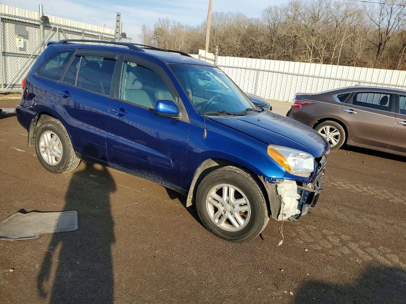2003 Toyota Rav4 VIN JTEGH20V030093309 COPART salvage auction — FRONT END, MS - CERT OF TITLE-SALVAGED, sold $1,800 on 2026-07-15 (photo 4)