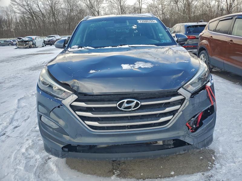 2017 Hyundai Tucson VIN KM8J3CA46HU441159 COPART salvage auction — FRONT END, Pa - Certificate Of Salvage, sold $1,800 on 2026-07-09 (photo 5)