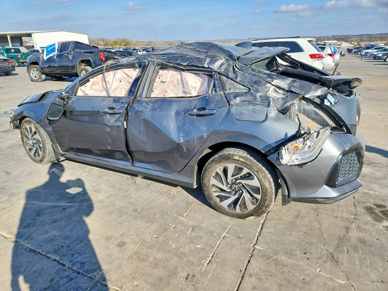 2017 Honda Civic VIN SHHFK7H26HU218510 COPART salvage auction — ALL OVER, Tx - Salvage Vehicle Title, sold $800 on 2026-07-09 (photo 2)