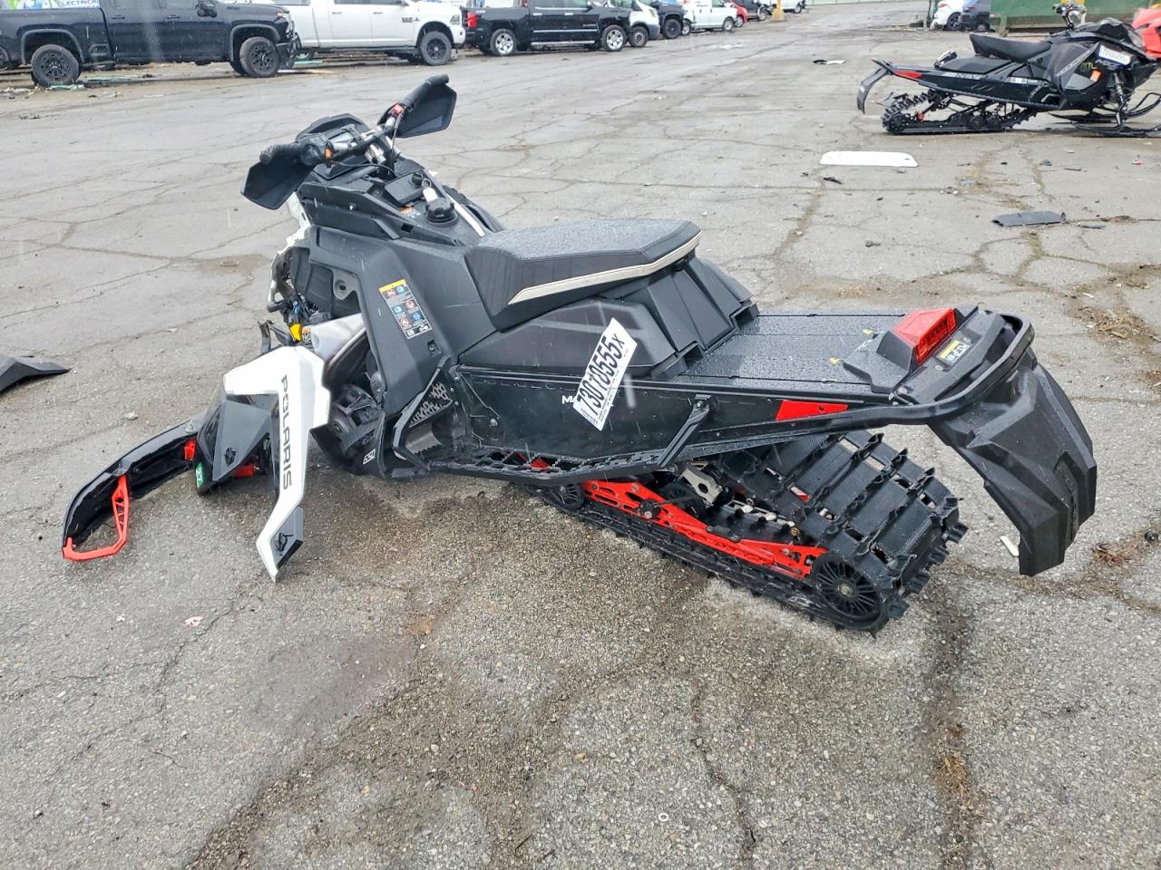 2021 Pola Matryx 650 VIN SN1TKP6R1MC357579 COPART salvage auction — Front End, MI - SNOWMOBILE REGISTRATION, sold $1,600 on 2026-06-11 (photo 3)