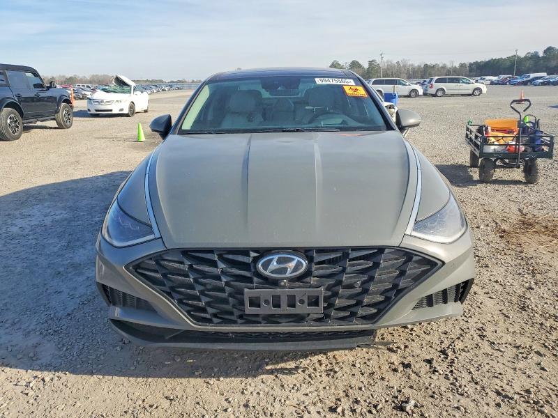 2021 Hyundai Sonata VIN 5NPEH4J2XMH070930 COPART salvage auction — SIDE, TX - SALVAGE VEHICLE TITLE, sold $300 on 2026-07-27 (photo 5)