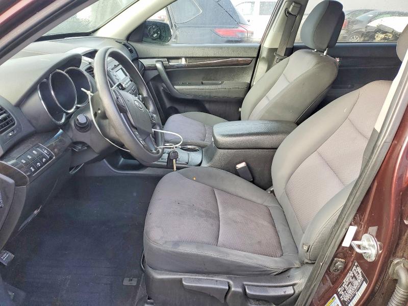 2012 Kia Sorento VIN 5XYKTDA61CG299104 COPART salvage auction — FRONT END, Oh - Cert Of Title-Salvage, sold $625 on 2026-07-23 (photo 7)