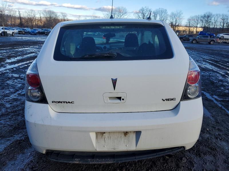 2009 Pontiac Vibe VIN 5Y2SP67829Z476956 COPART salvage auction — FRONT END, NY - MV-907A SALVAGE CERTIFICATE, sold $400 on 2026-09-01 (photo 6)