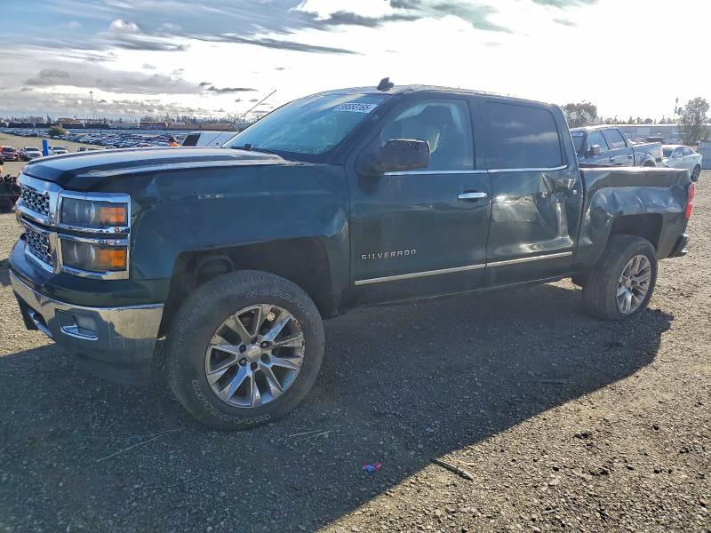 2014 Chevrolet Silverado VIN 3GCUKSEC6EG439703 COPART salvage auction — WATER/FLOOD, Ca - Salvage Certificate, sold $1,750 on 2026-07-02 (photo 1)