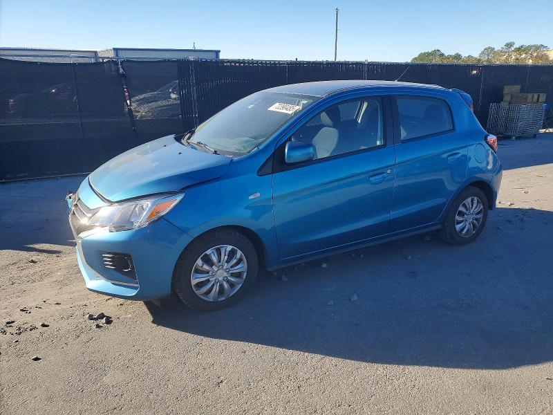 2021 Mitsubishi Mirage VIN ML32AUHJ7MH008925 COPART salvage auction — FRONT END, Salvage Title, sold $1,800 on 2026-07-22 (photo 1)