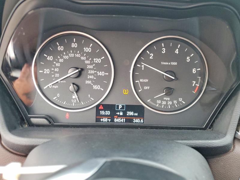 2018 BMW X1 VIN WBXHT3C33J5F91131 COPART salvage auction — FRONT END, Tn - Salvage Certificate, sold $3,900 on 2026-07-06 (photo 9)