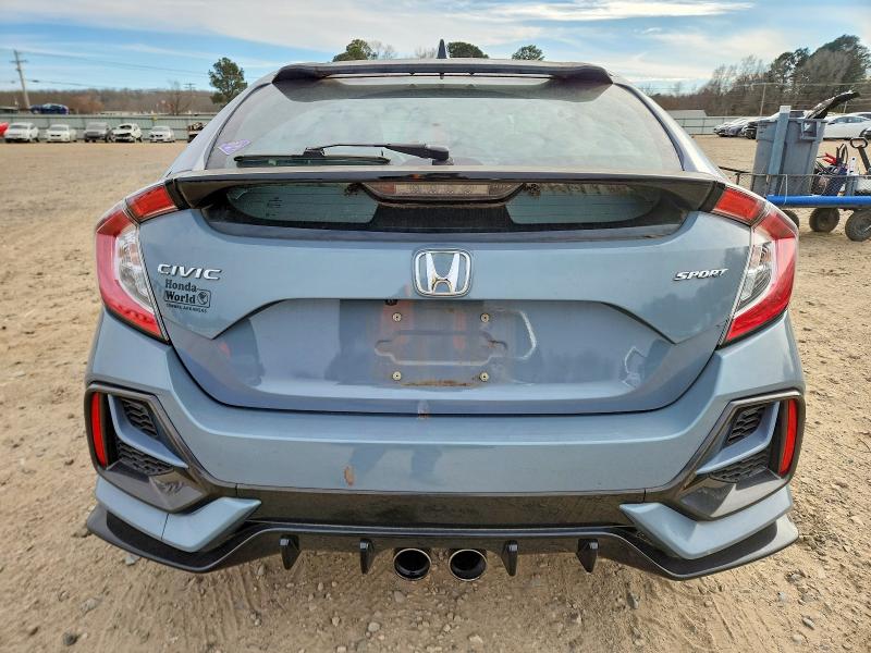 2021 Honda Civic VIN SHHFK7H4XMU210034 COPART salvage auction — SIDE, Ar - Cert Of Title-Salvage, sold $350 on 2026-07-27 (photo 6)