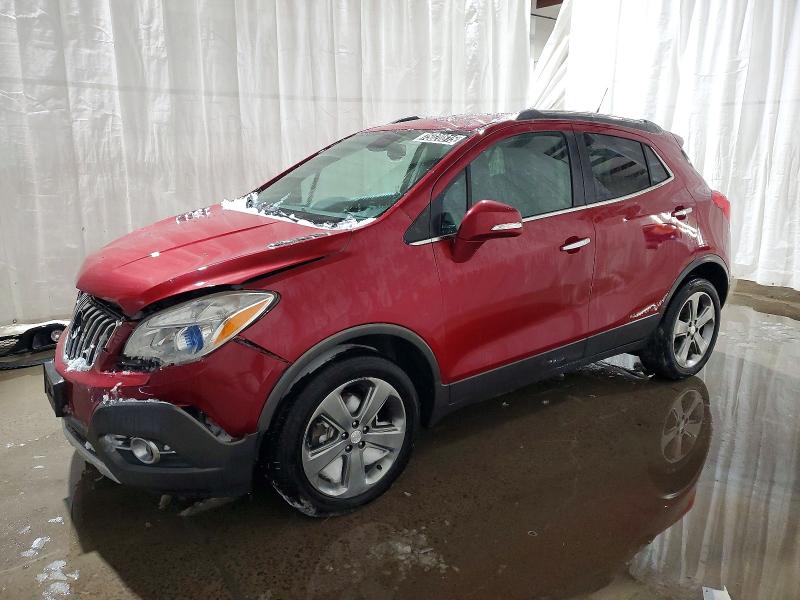2014 Buick Encore VIN KL4CJFSB2EB592017 COPART salvage auction — FRONT END, WV - CERTIFICATE OF TITLE, sold $1,050 on 2026-07-02 (photo 1)
