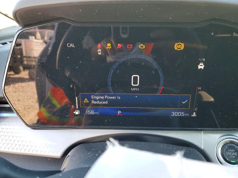 2025 Chevrolet Trax VIN KL77LHEP1SC193168 COPART salvage auction — FRONT END, Fl - Certificate Of Destruction, sold $3,900 on 2026-07-14 (photo 9)