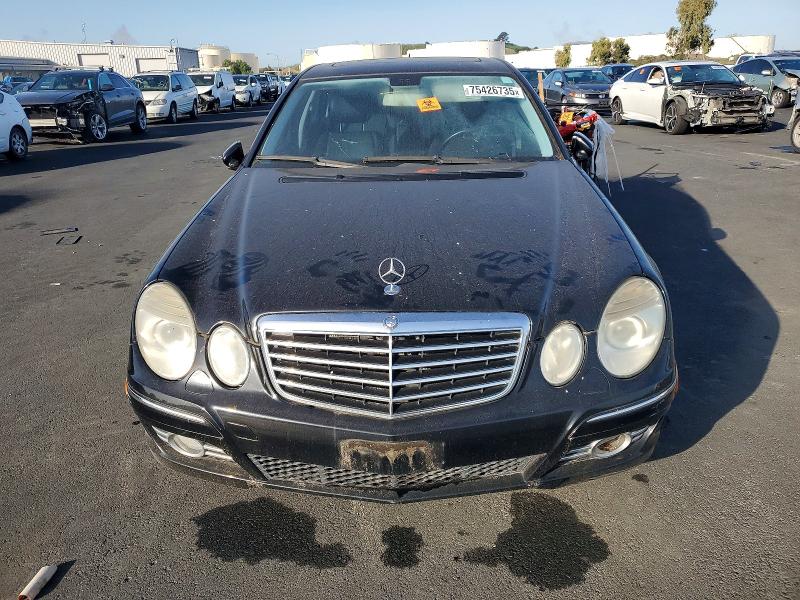 2008 Mercedes-benz E-class VIN WDBUF56X18B190228 COPART salvage auction — MINOR DENT/SCRATCHES, Ca - Dis/Dlr/Exp App For Dup Clean, sold $375 on 2026-07-06 (photo 5)