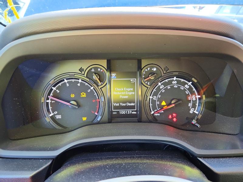 2020 Toyota 4runner VIN JTEZU5JRXL5225406 COPART salvage auction — FRONT END, Sc - Cert Of Title-Salvage, sold $10,300 on 2026-07-20 (photo 9)