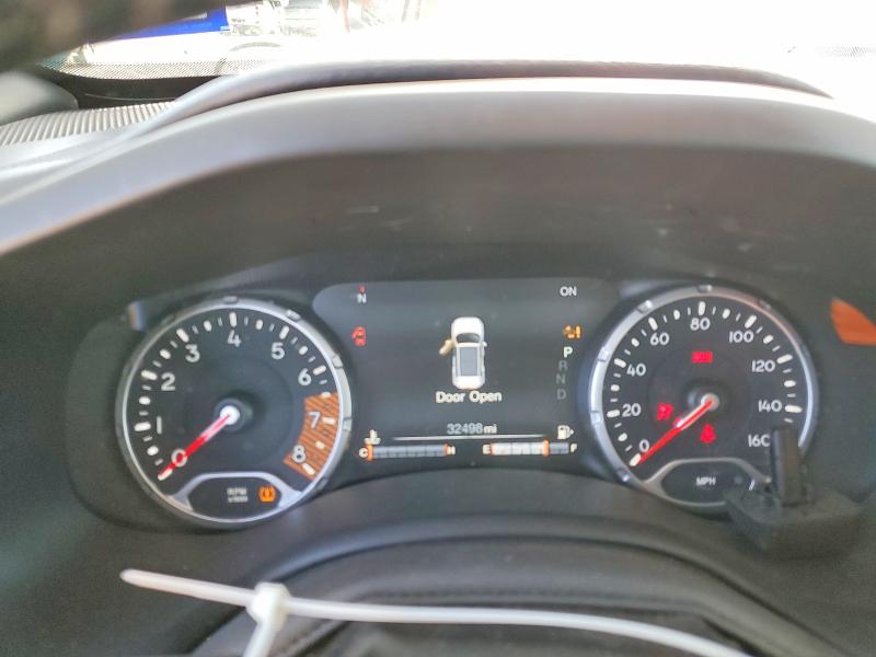 2022 Jeep Renegade VIN ZACNJDB17NPN97078 COPART salvage auction — FRONT END, Tx - Salvage Vehicle Title, sold $375 on 2026-07-28 (photo 9)
