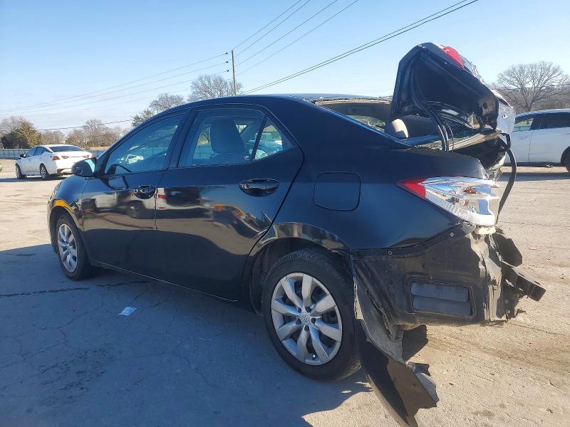 2016 Toyota Corolla VIN 5YFBURHEXGP480811 COPART salvage auction — REAR END, Tn - Salvage Certificate, sold $1,800 on 2026-07-20 (photo 2)