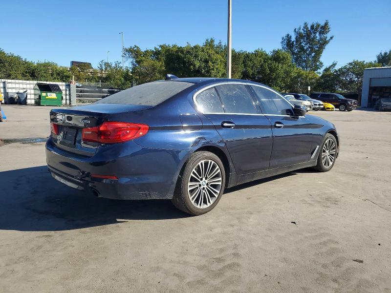 2018 BMW 5er VIN WBAJA5C51JWA38874 COPART salvage auction — SIDE, Salvage Title, sold $5,900 on 2026-07-20 (photo 3)
