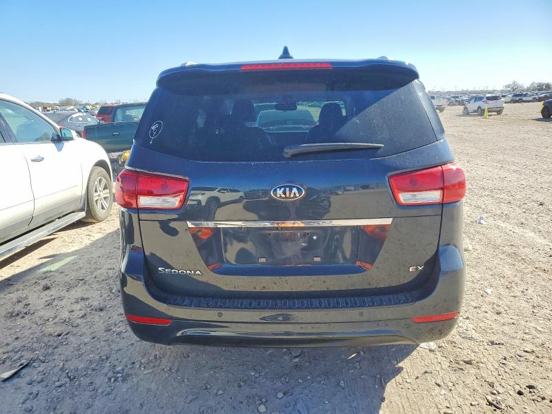 2017 Kia SEDONA VIN KNDMC5C12H6263481 COPART salvage auction — FRONT END, Tx - Certificate Of Title, sold $1,700 on 2026-07-16 (photo 6)