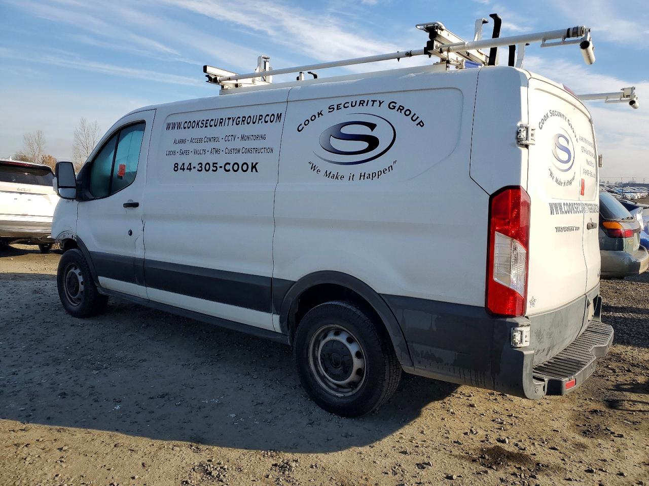 2018 Ford Transit VIN 1FTYE1YM1JKB01958 COPART salvage auction — Frame Damage, OR - SALVAGE TITLE CERTIFICATE, sold $1,200 on 2026-07-01 (photo 2)