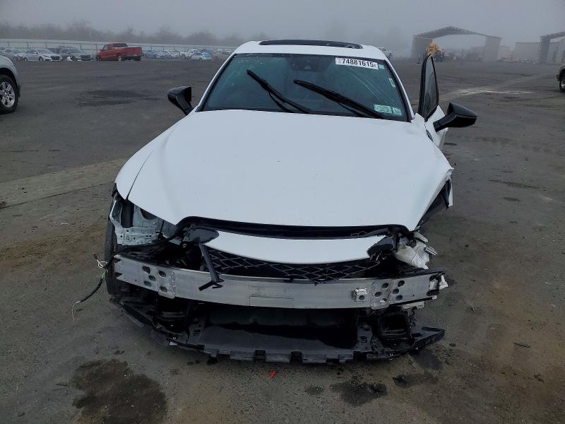 2025 Lexus Is 350 VIN JTHGZ1E26S5041578 COPART salvage auction — FRONT END, Ca - Salvage Certificate, sold $6,400 on 2026-07-02 (photo 5)