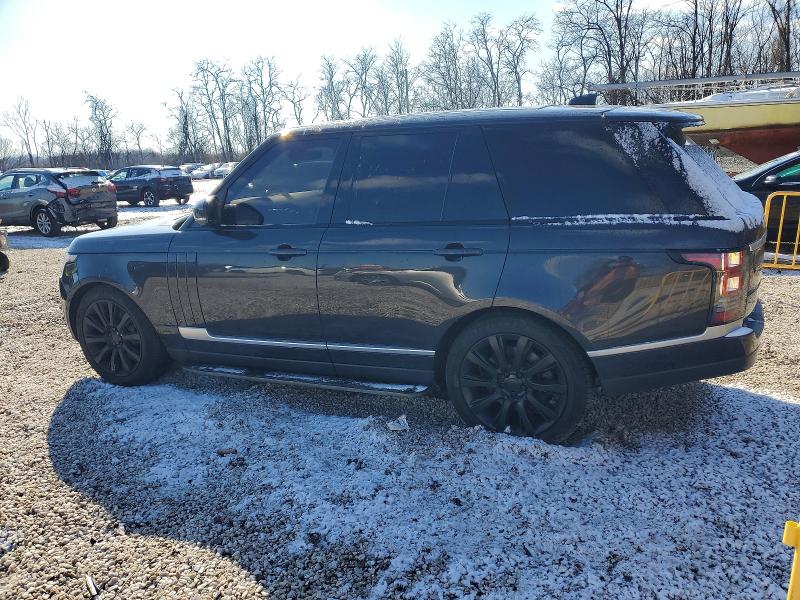 2017 Land rover RANGE ROVER VIN SALGS2FV1HA372100 COPART salvage auction — MINOR DENT/SCRATCHES, MI - CERTIFICATE OF TITLE, sold $7,600 on 2026-07-28 (photo 2)