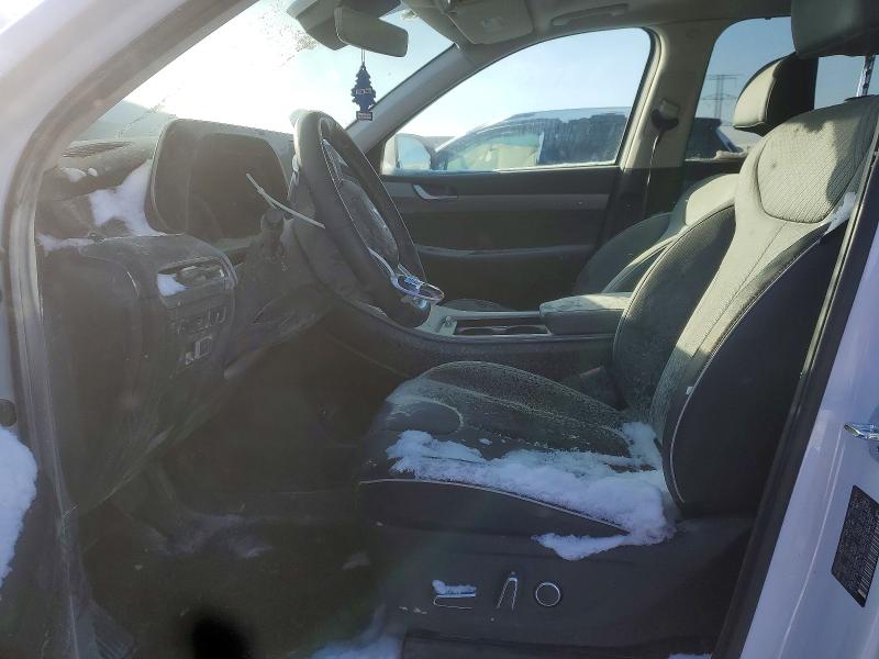 2025 Hyundai Palisade VIN KM8R3DGE2SU927368 COPART salvage auction — FRONT END, Il - Salvage Certificate, sold $7,500 on 2026-07-16 (photo 7)