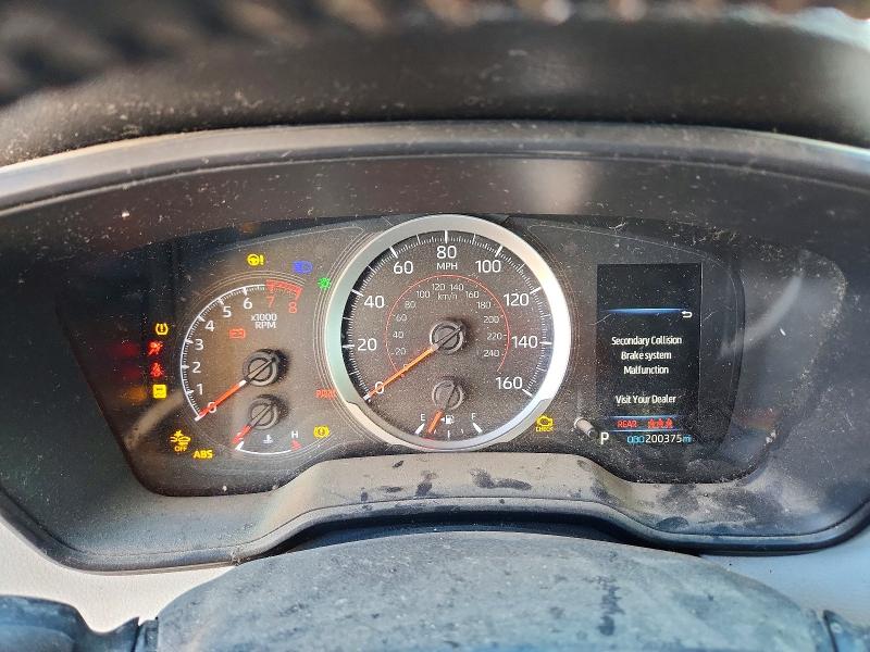 2020 Toyota Corolla VIN JTDS4RCE3LJ022761 COPART salvage auction — FRONT END, AL - CERT OF TITLE-SALVAGE TITLE, sold $2,900 on 2026-07-27 (photo 9)