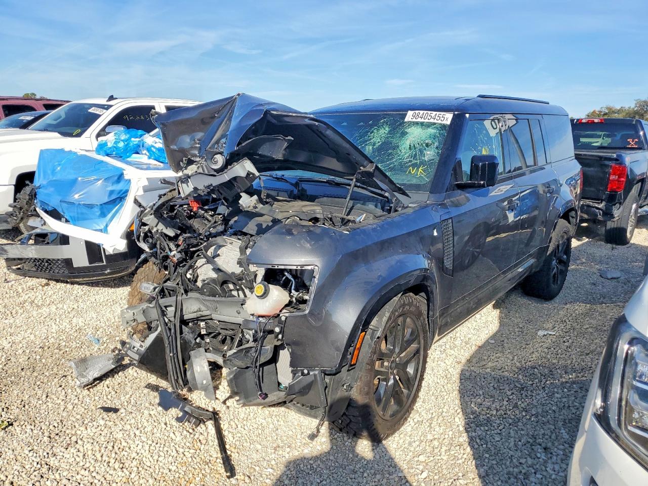 2024 Land Rover Defender VIN SALEWFEU2R2353773 — COPART salvage auction photo