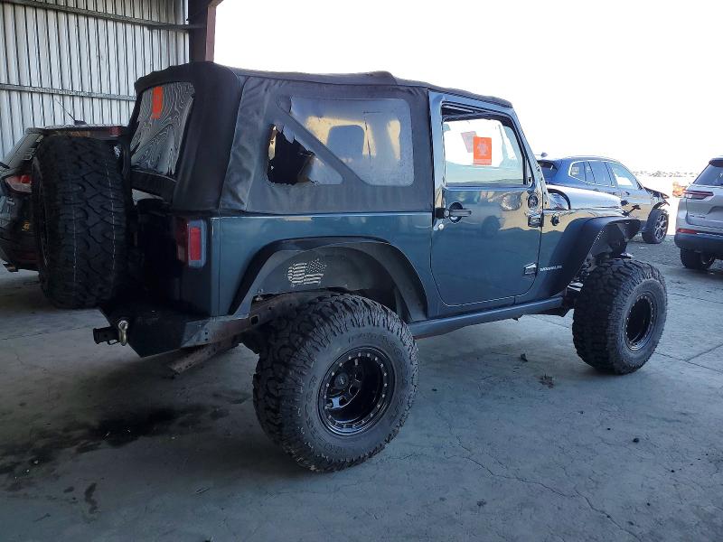 2008 Jeep Wrangler / VIN 1J4GA64148L519333 COPART salvage auction — FRONT END, CA - SALVAGE CERTIFICATE, sold $2,600 on 2026-07-09 (photo 3)