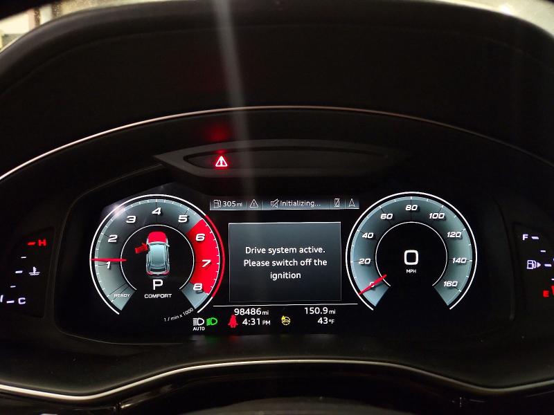 2021 Audi Q8 VIN WA1FVAF16MD016939 COPART salvage auction — MINOR DENT/SCRATCHES, Nj - Certificate Of Title (P), sold $21,800 on 2026-07-03 (photo 9)