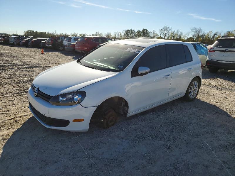 2011 Volkswagen Golf VIN WVWDA7AJ6BW327811 COPART salvage auction — FRONT END, Tx - Salvage Vehicle Title, sold $850 on 2026-07-21 (photo 1)