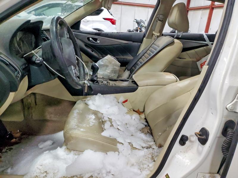 2015 Infiniti Q50 VIN JN1BV7AR3FM418749 COPART salvage auction — ALL OVER, De - Parts Only - No Title, sold $450 on 2026-07-21 (photo 7)