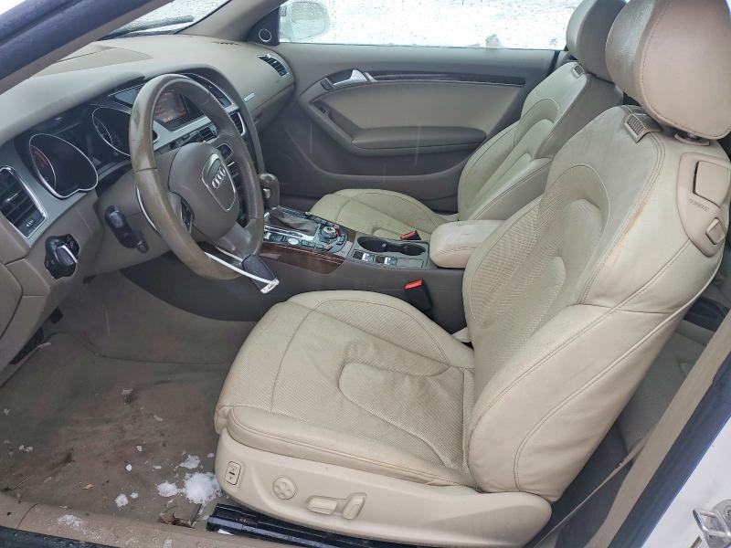 2011 Audi A5 VIN WAUVFAFH6BN005729 COPART salvage auction — FRONT END, Nj - Cert Of Title-Salvage, sold $375 on 2026-07-24 (photo 7)