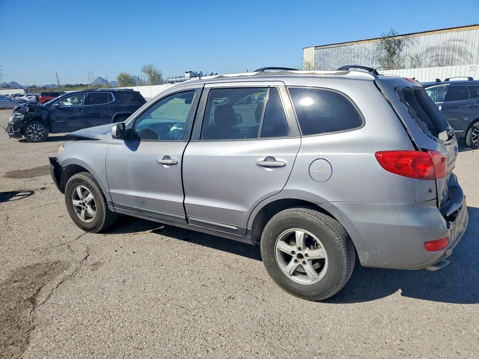 2007 Hyundai Santa fe VIN 5NMSG13D17H049727 COPART salvage auction — FRONT END, Az - Cert Of Title - Salvage, sold $250 on 2026-07-10 (photo 2)