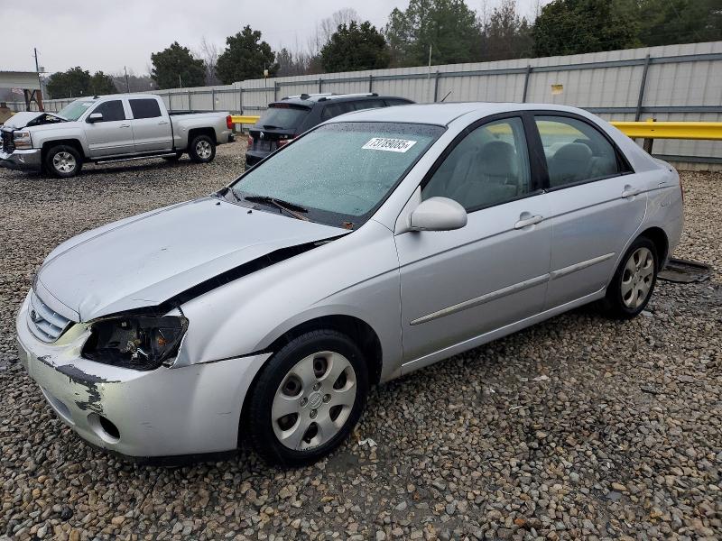 2006 Kia Spectra VIN KNAFE121865285532 COPART salvage auction — FRONT END, Tn - Salvage Certificate, sold $425 on 2026-07-09 (photo 1)