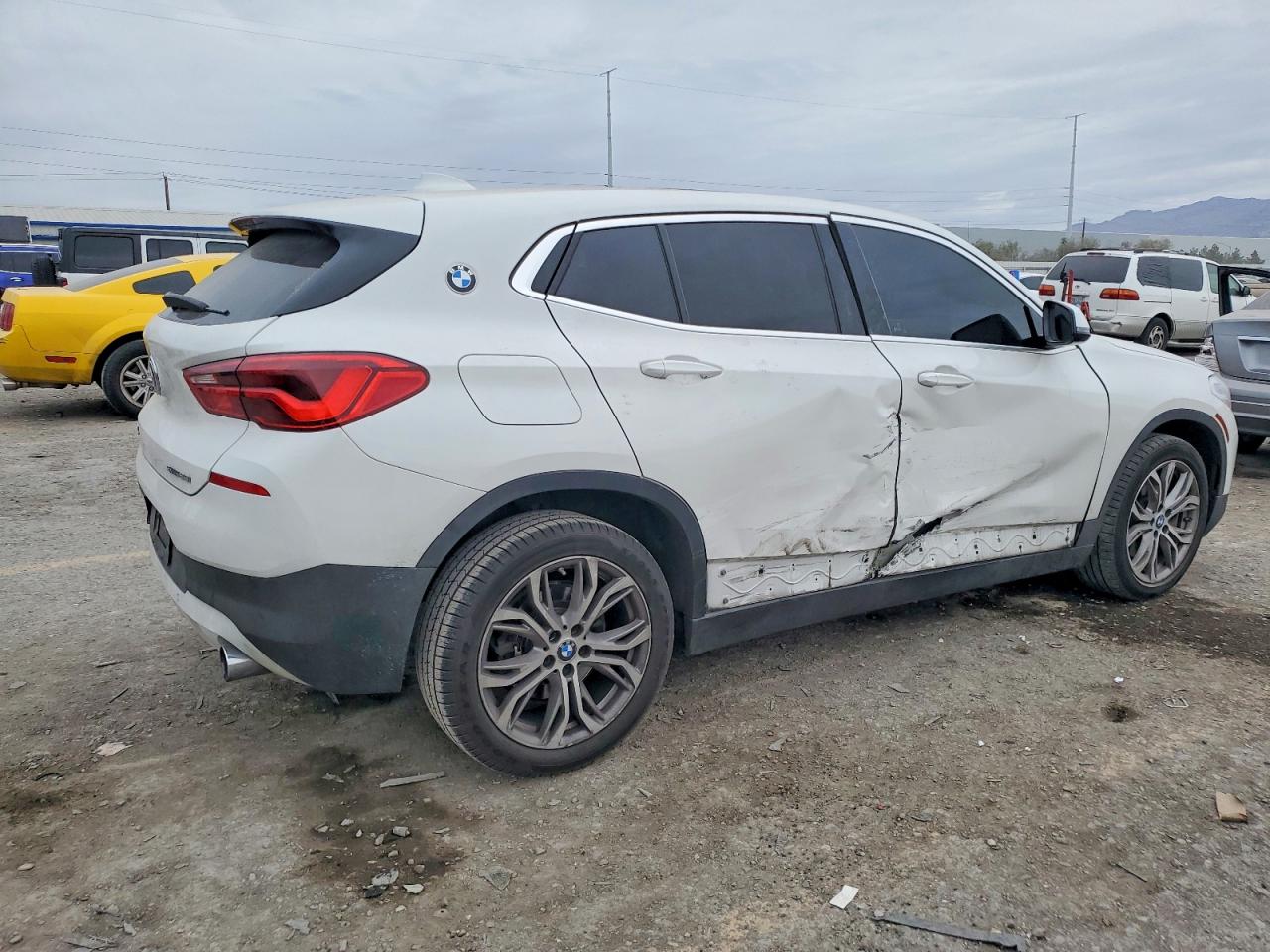 2019 BMW X2 VIN WBXYJ3C59KEP77150 COPART salvage auction — Side, NV - SALVAGE TITLE, sold $4,150 on 2026-06-30 (photo 3)