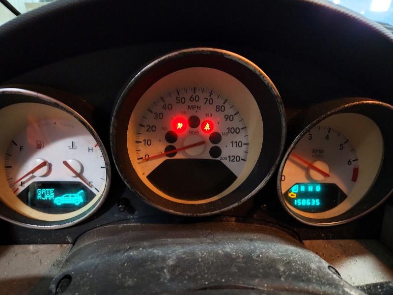 2007 Dodge Caliber VIN 1B3HB78K87D197189 COPART salvage auction — SIDE, Il - Salvage Certificate, sold $225 on 2026-07-08 (photo 9)