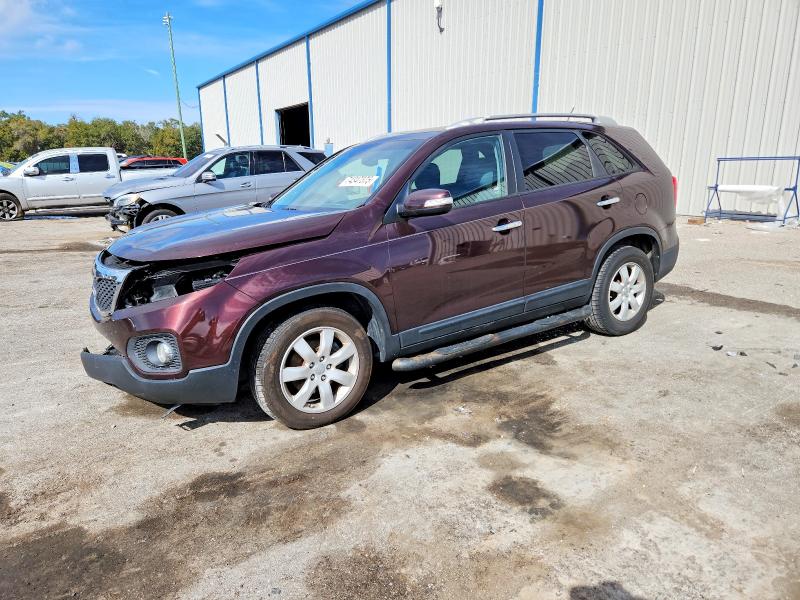 2012 Kia Sorento VIN 5XYKT3A60CG292719 COPART salvage auction — FRONT END, Fl - Certificate Of Destruction, sold $650 on 2026-07-22 (photo 1)